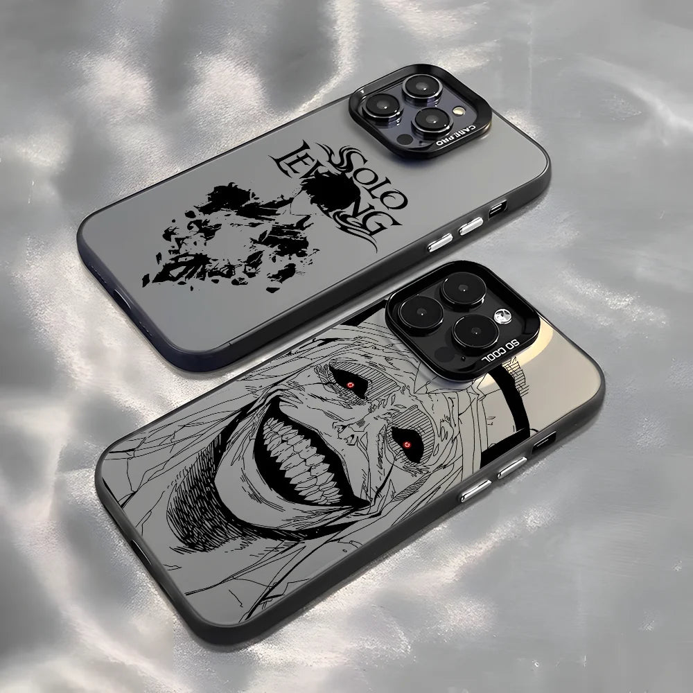 Solo Levelling Anime iPhone Case: Limited Edition